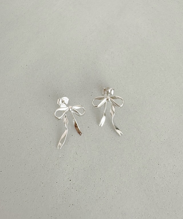 S I U R | ribbon veil pierce _ s925