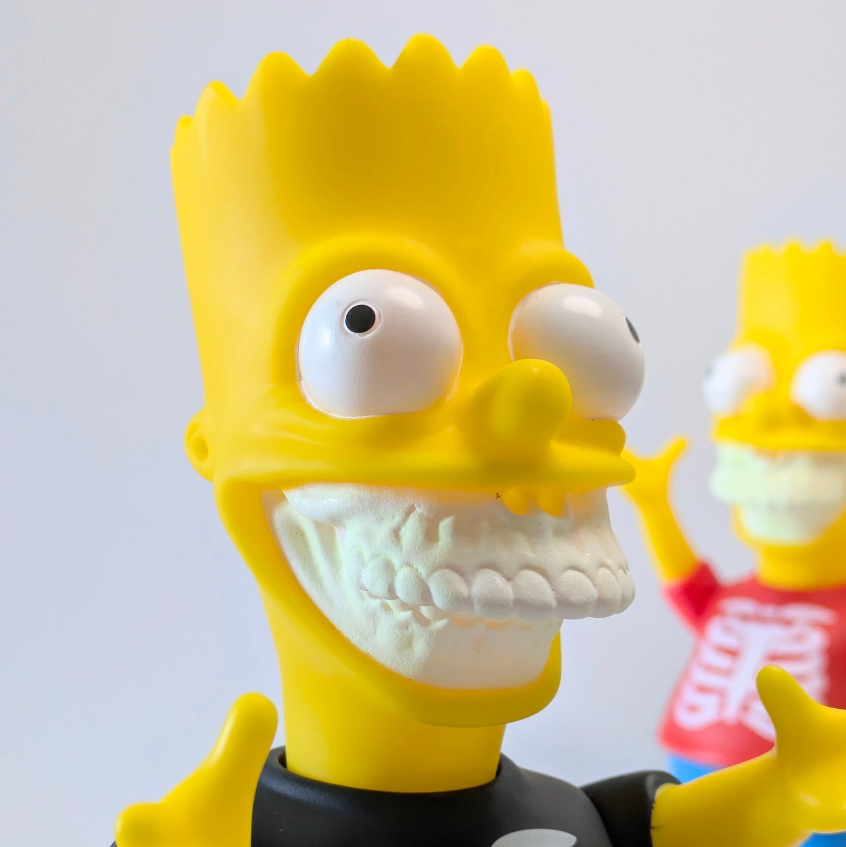 ♧【 The Simpsons（ザ シンプソンズ） 】バート・シンプソン / ソフビフィギュア / HORROR BART / BLACK〚アメリカン雑貨 アメトイ〛