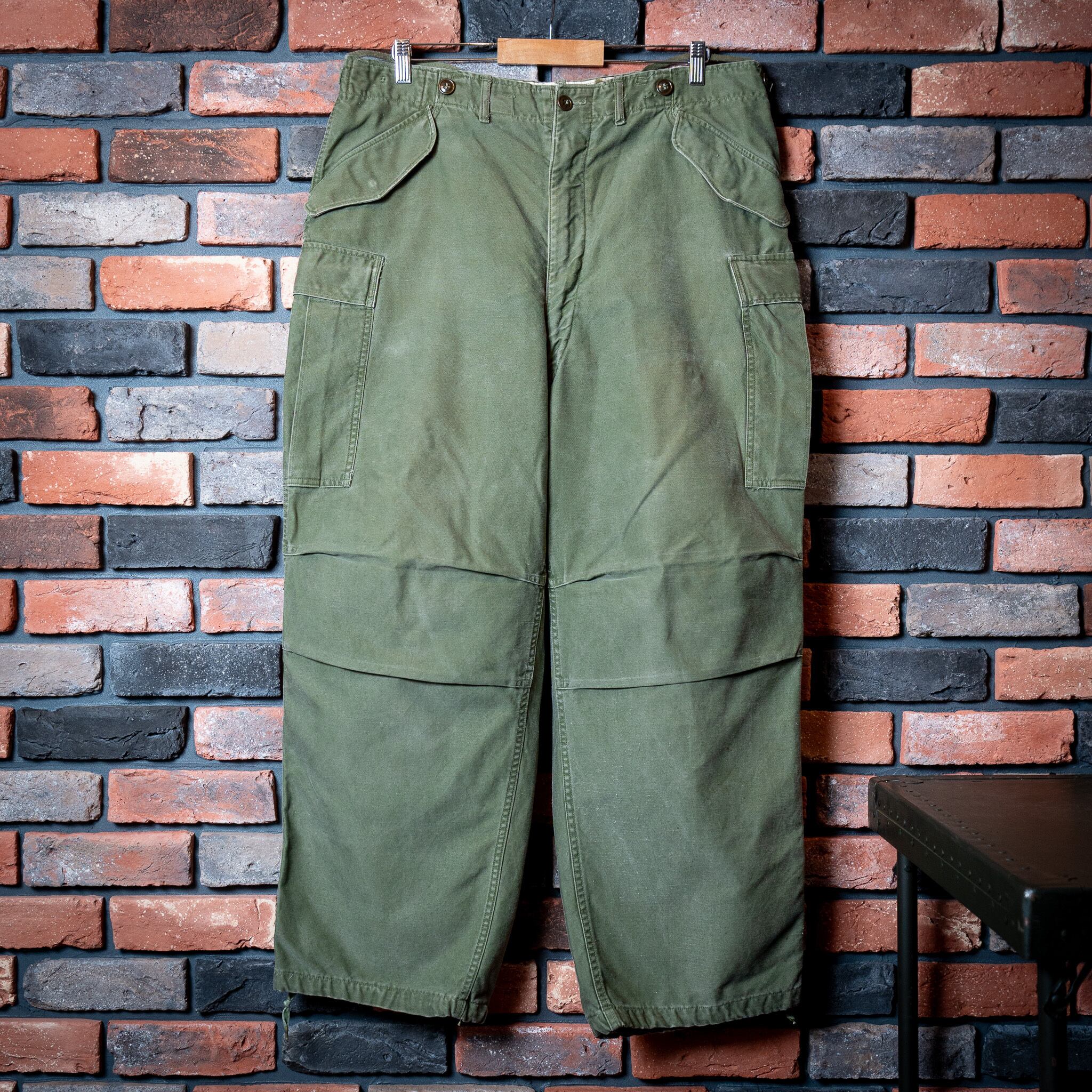 1953年製 米軍実物放出品 M-51フィールドカーゴパンツ L-R 【公式通販】
