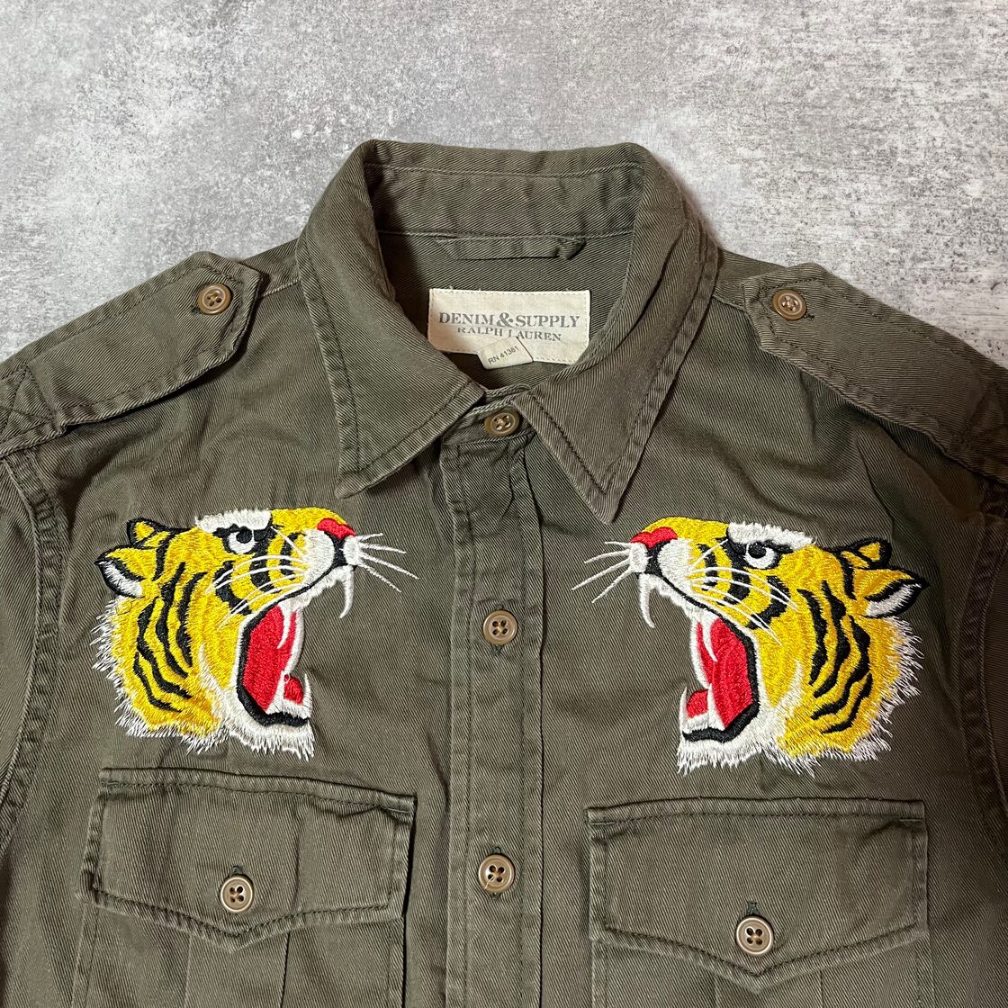 polo ralph lauren tiger ポロラルフローレン デニムサプライ タイガー 