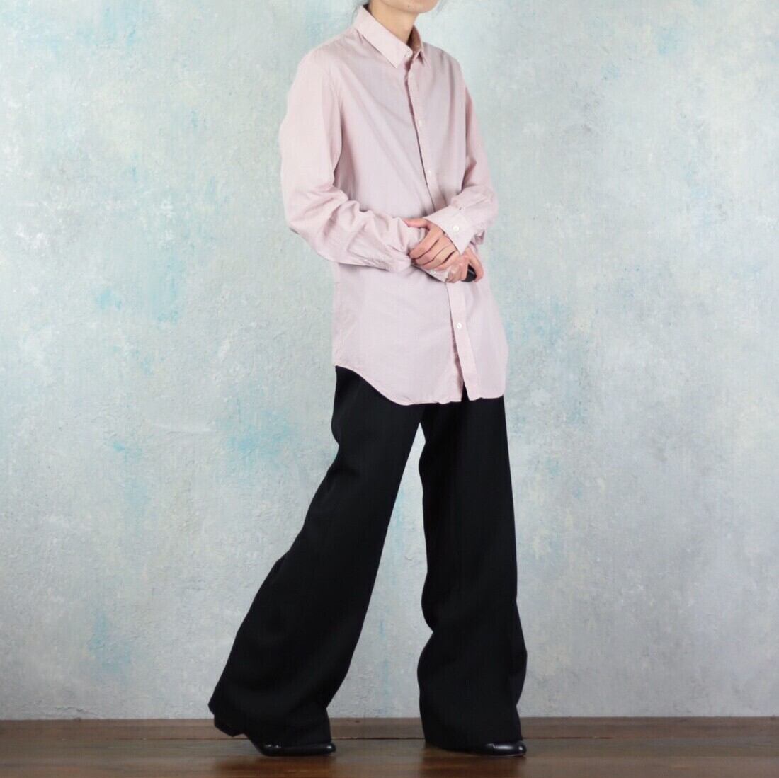 Maison Martin Margiela ⑩ ドレスシャツ スモークピンク マルジェラ
