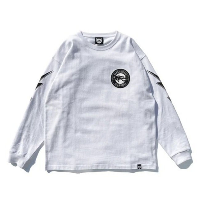 BB CA BONE L/S TEE　- WHITE -