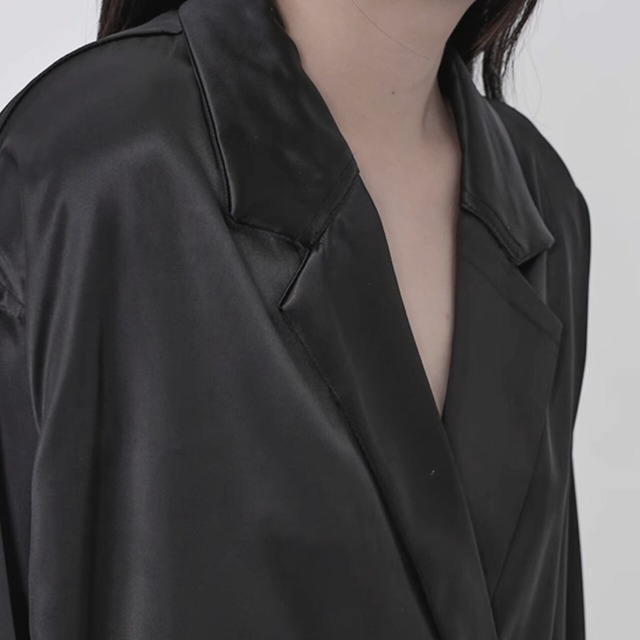 Double button tailored shirt C0668