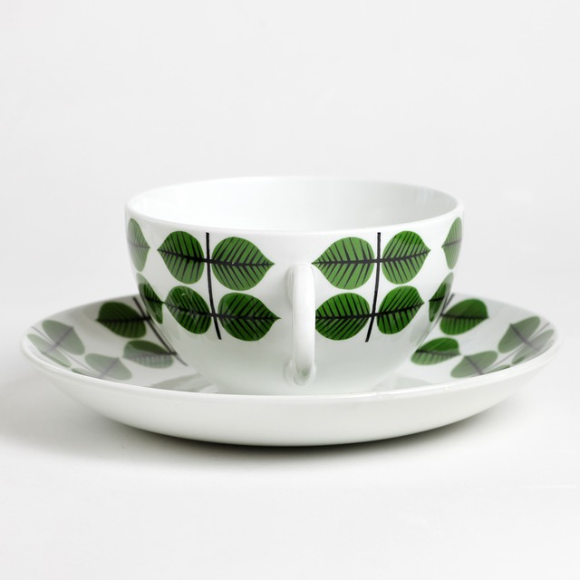 Gustavsberg グスタフスベリ Bersa ベルサ モーニングカップ＆ソーサー - 5 北欧ヴィンテージ