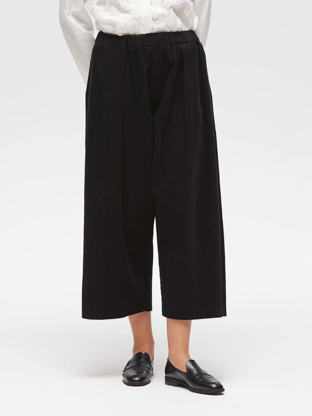 【mizuiro ind ミズイロインド】CORDUROY WIDE PANTS コーデュロイワイドパンツ 3-260060 (3COLORS)