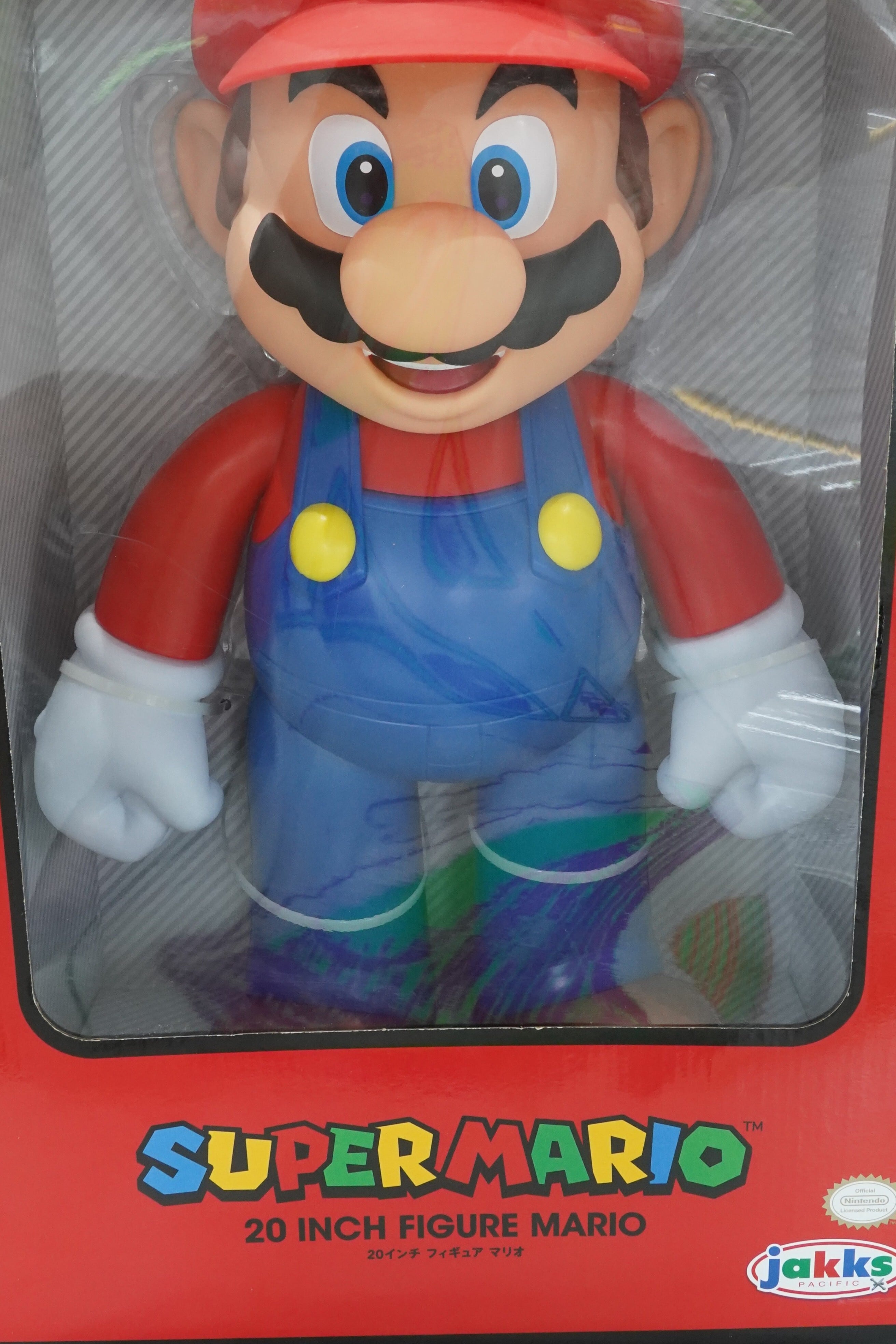 SUPER MARIO 20 INCH FIGURE MARIO 可動式フィギュア JAKKS Pacific製