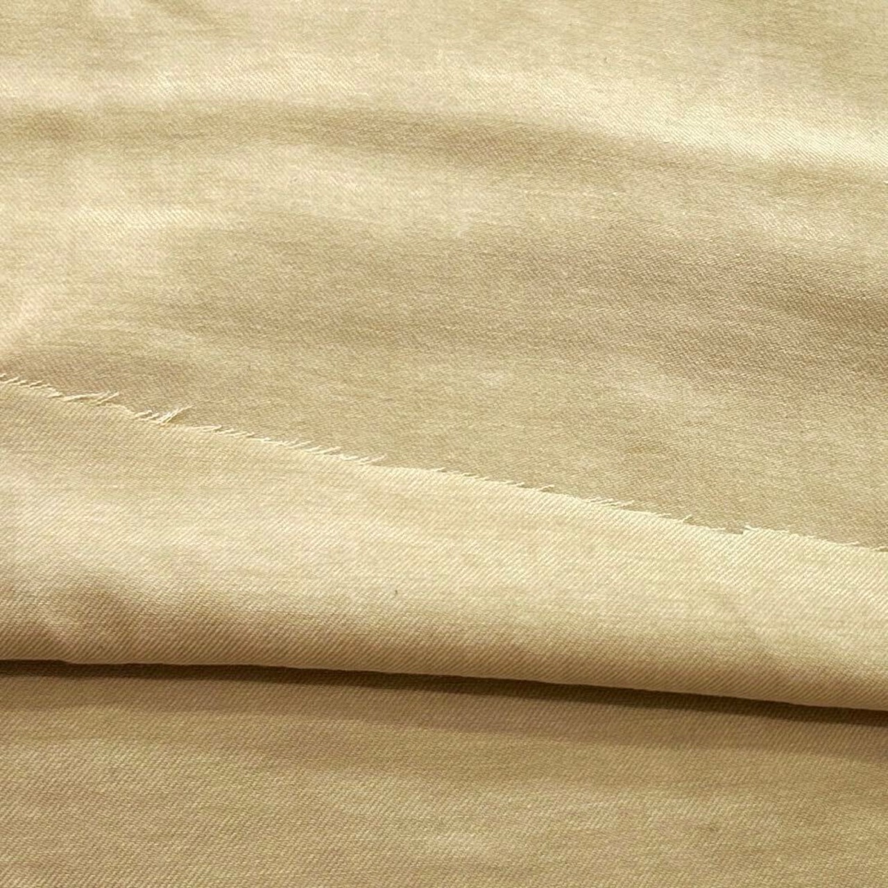 ★NY997◆3.6ｍ◆ラスト1点！綿100％ソフトワッシャーツイル生地◆イエローベージュ