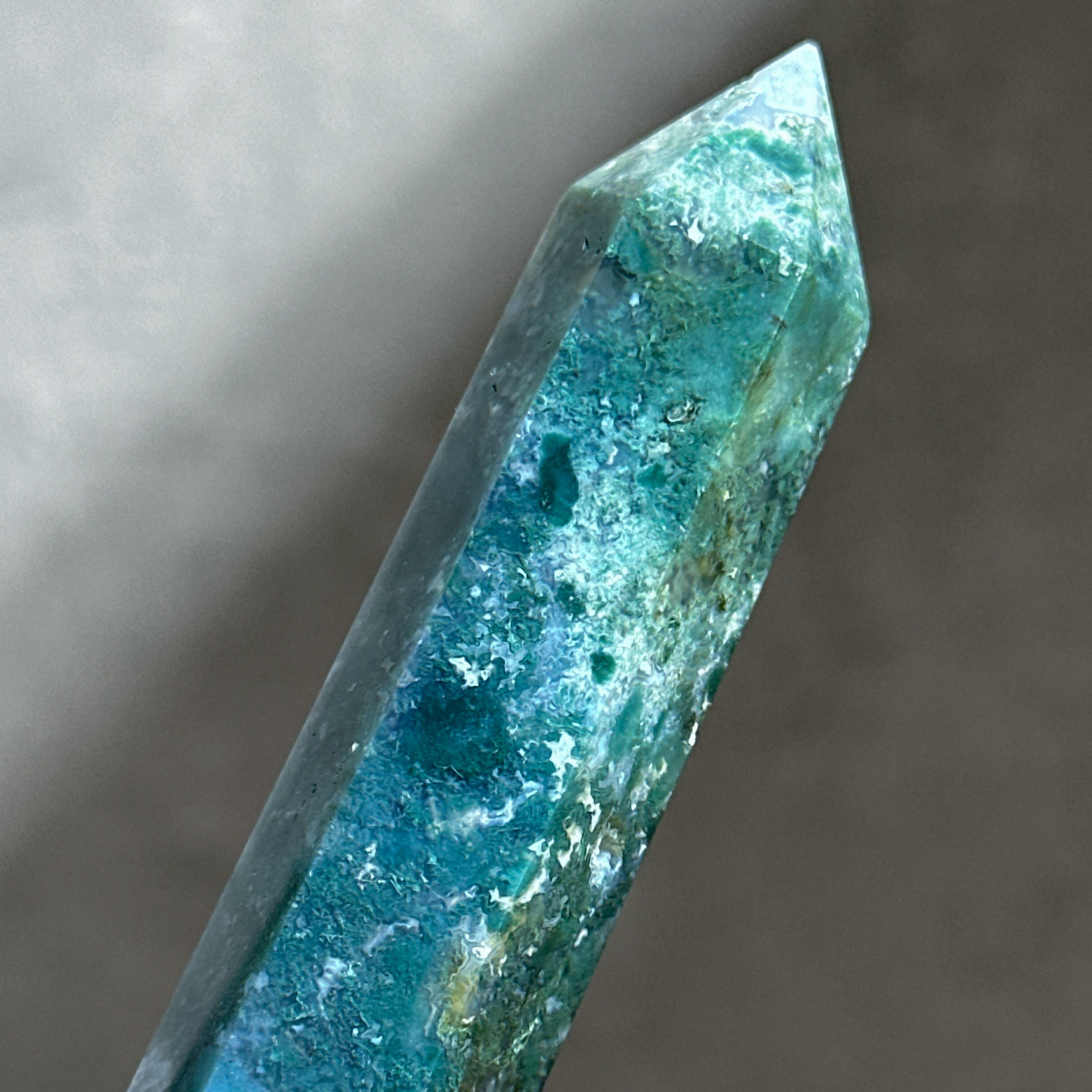 モスアゲート タワー51◇ Moss Agate ◇天然石・鉱物・パワーストーン