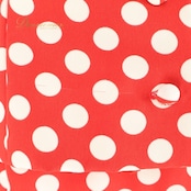 フラメンコ 衣装 ツーピース セットアップ トップス ブラウス ファルダ スカート 赤 白 ドット 水玉 ボランテ フリル 襟 レッド系 ホワイト系 レトロ かわいい ポップ フェス 衣装用 舞台衣装 ダンス 衣装 レディース フラメンコファッション