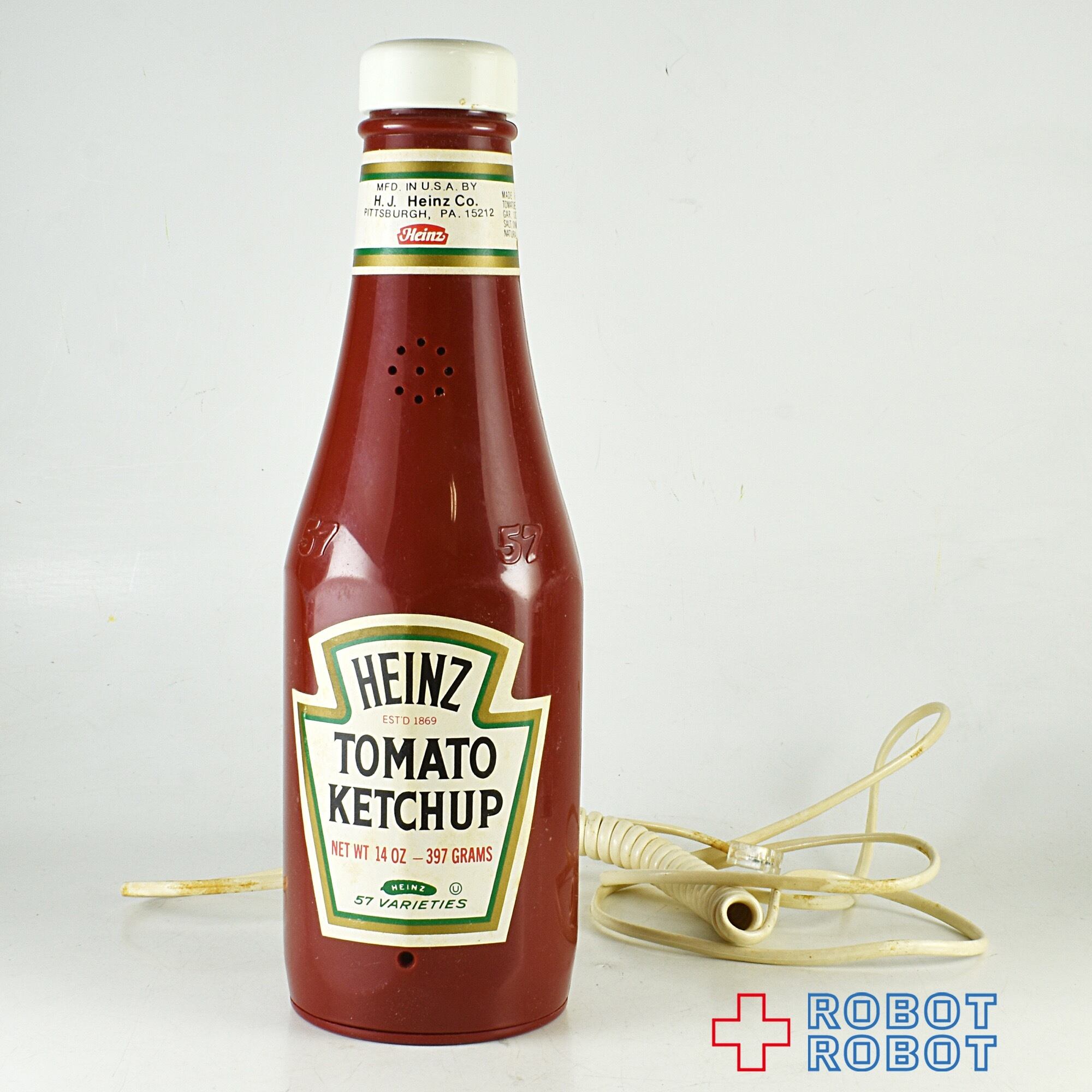 ハインツ HEINZ ケチャップボトル 電話機 アドバタイジング ビンテージ