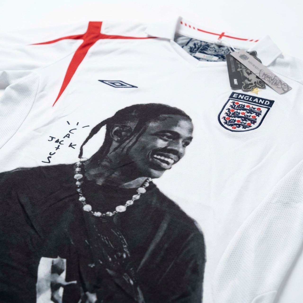 VINTAGE ストリートTravis Scott サッカーTシャツ T2106