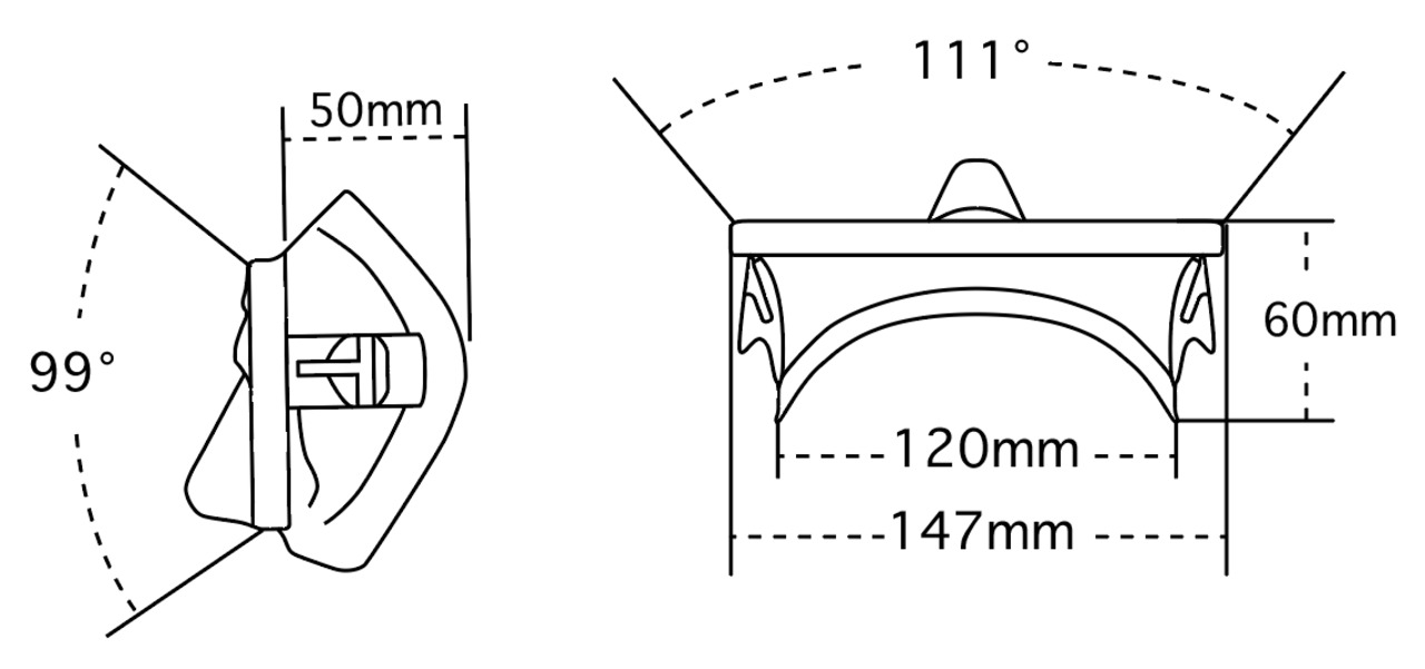 アネリア GULL SKIN フリーダイビングマスク