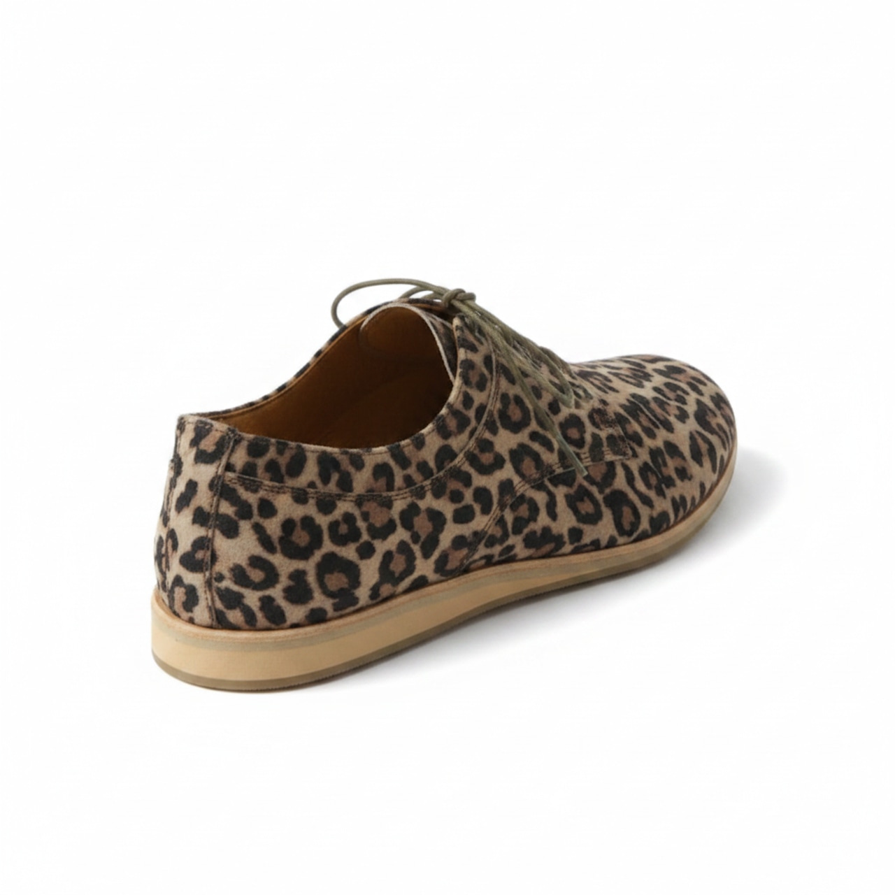 LAYERED BLUCHER (LEOPARD)