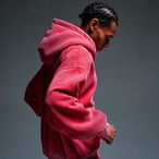 OG SMALL LOGO PIGMENT ZIP HOODIE