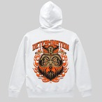 閻魔達磨 Hoodie 白【TIKTOK】