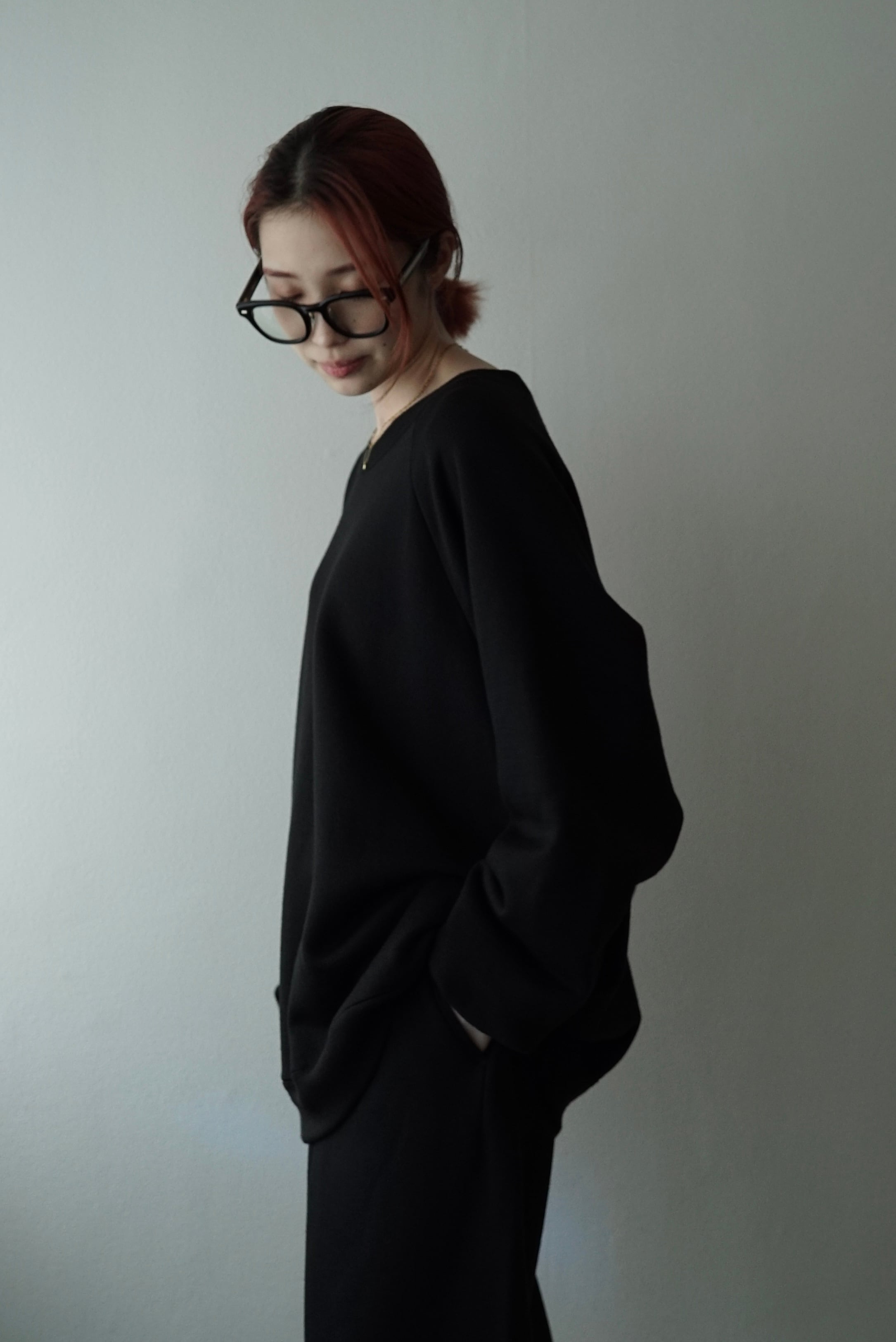 Premium Wool Fleece / Premium Wool Sweat (OFF BLACK) | C O L I N A