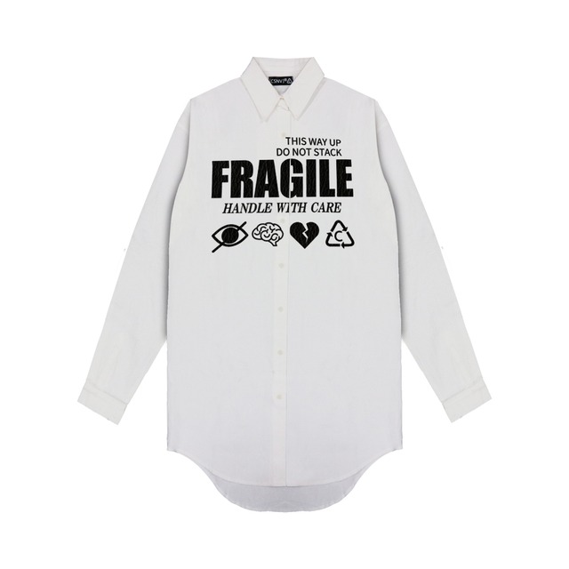 Long Shirts ''FRAGILE'' UNISEX