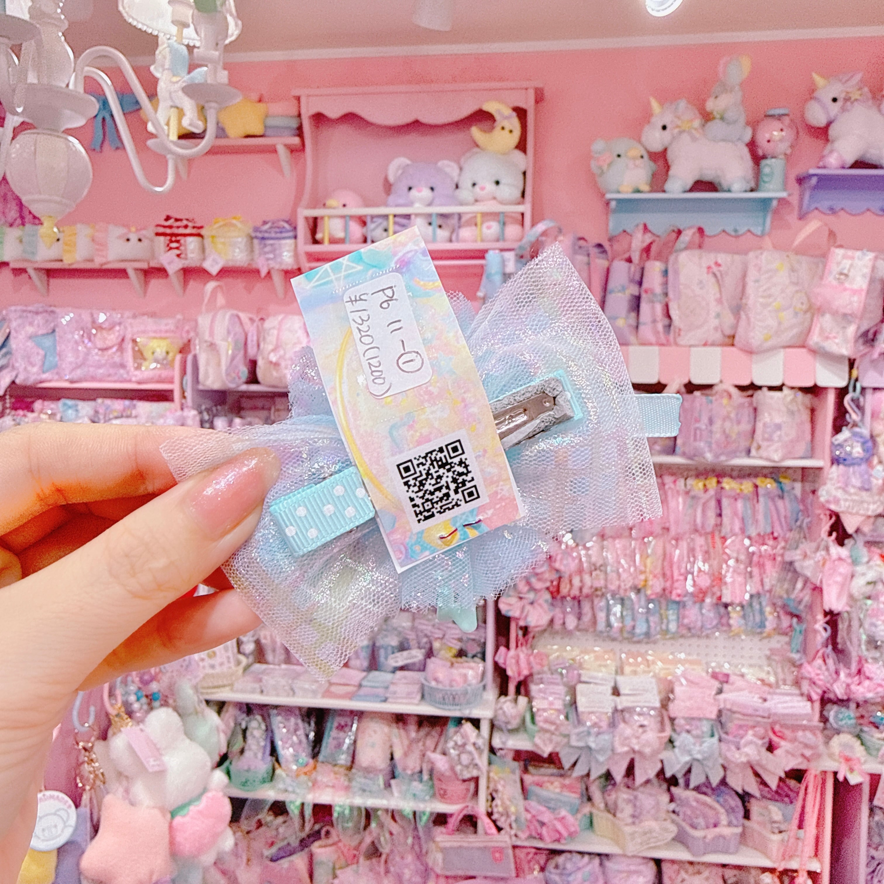 【P6】11-1シャカシャカヘアクリップ