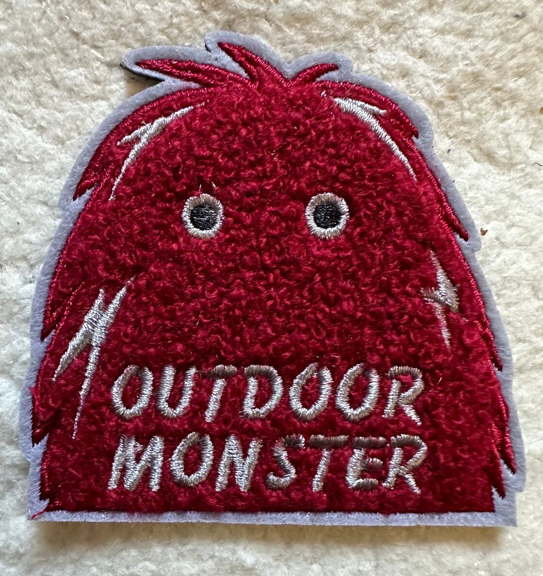 モフモフワッペン 赤サビ(boottonation) | Pay ID 