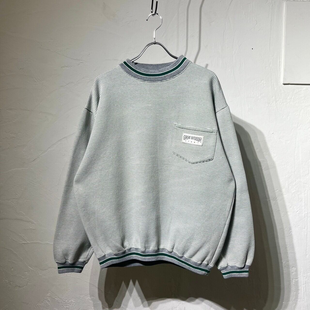 90s OLD GAP Border Pattern Sweat