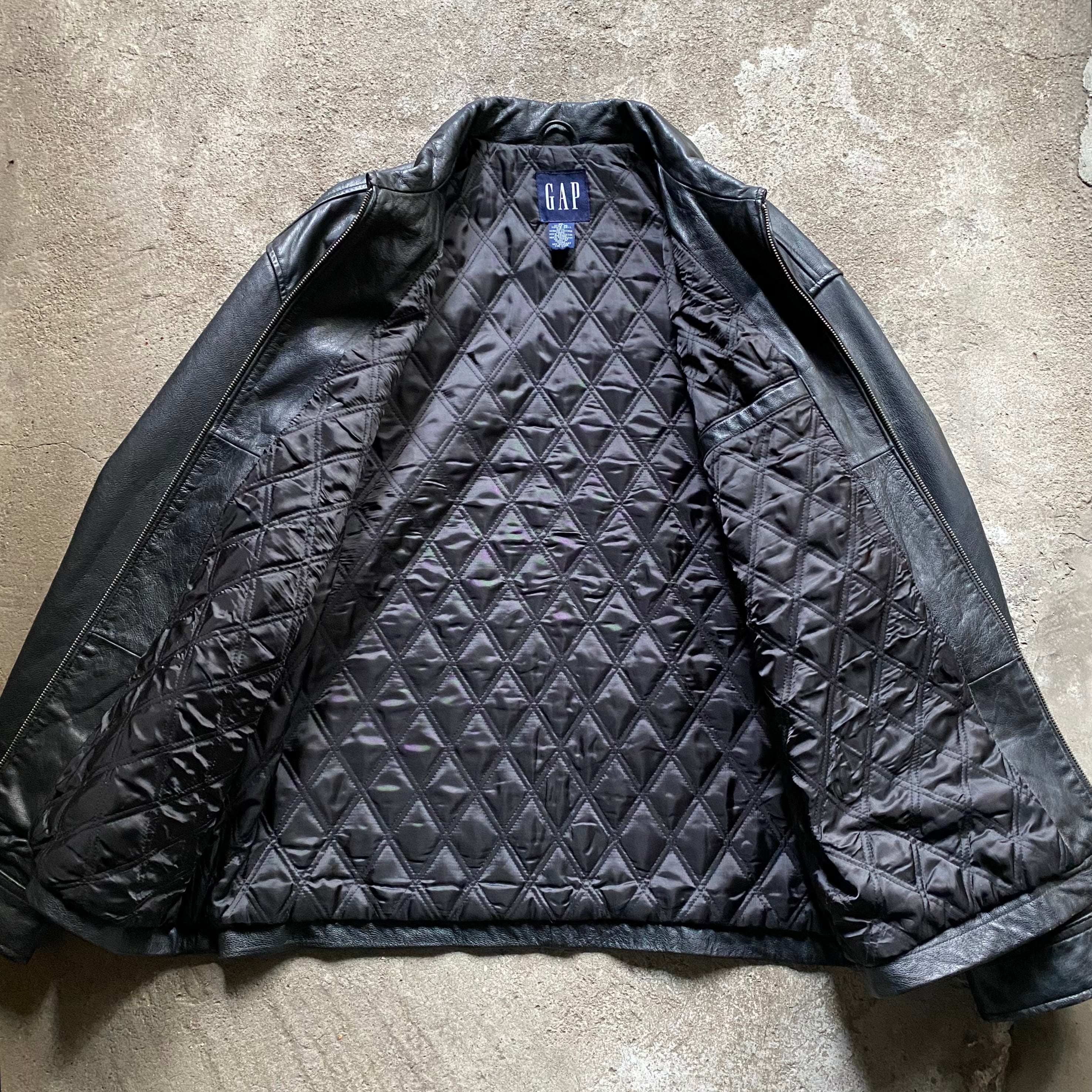 XL 00's/2000 GAP レザー ジャケット | ROW used clothing