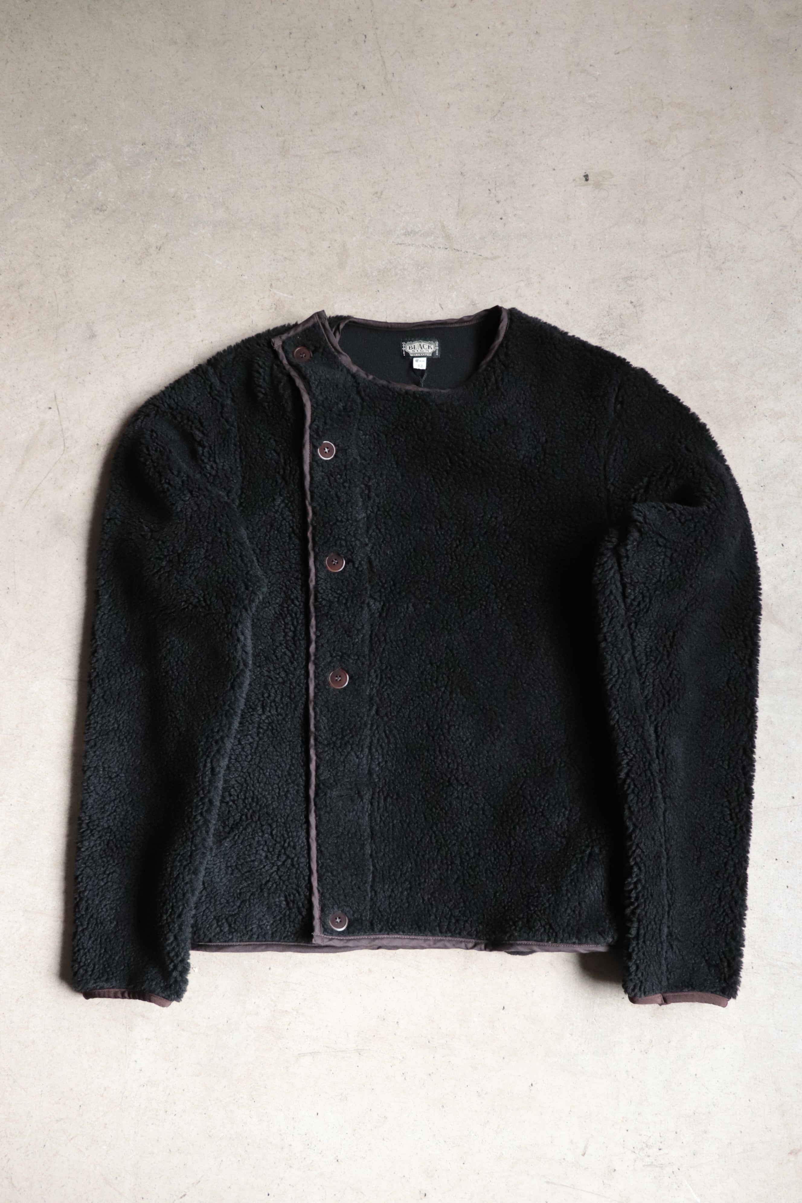 BLACK SIGN/ブラックサイン Swindler Boa Jacket BSFJ-20408B | MAMBO