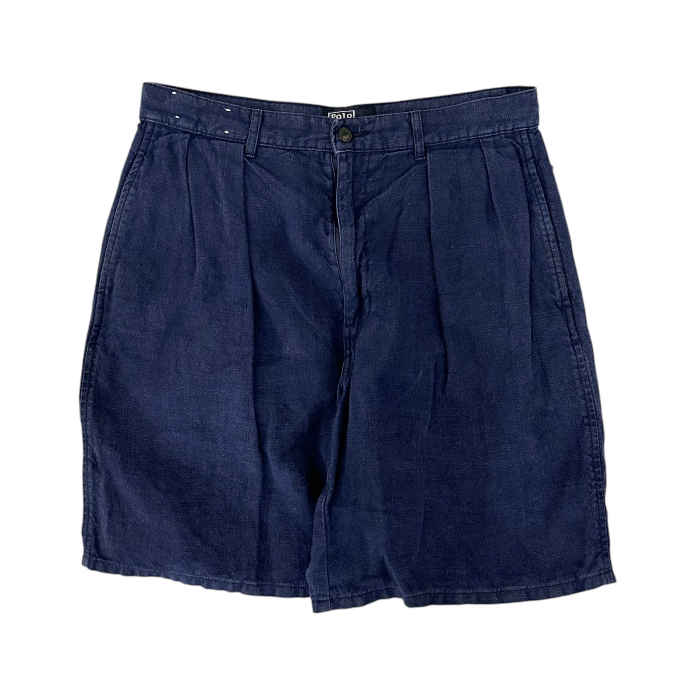 ralph lauren シルク リネン パラシュート ショーツ 90s 90s RALPH LAUREN LINEN SHORTS | BerBerJin Yuhodo