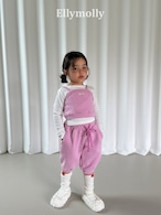 【 ELLY MOLLY / 予約 】Bubble capri jogger pants