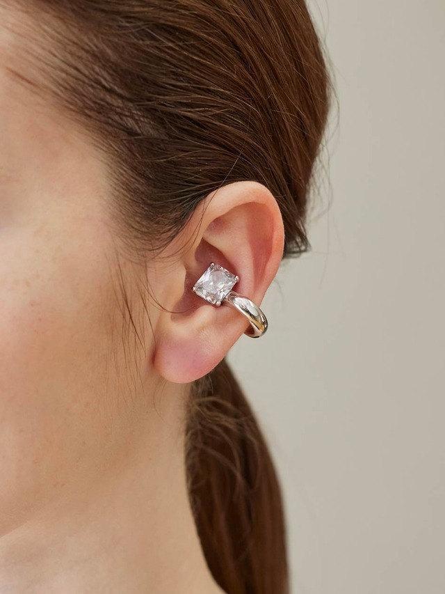 MARIA BLACK マリア・ブラック/ Omotesando Cider Ear Cuff - Silver / イヤーカフ