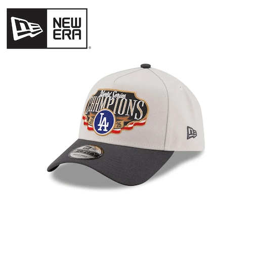 NEW ERA ニューエラ 9FORTY A-Frame 2025 MLB World Series Champions Locker Room Cap ロサンゼルス・ドジャース 優勝記念キャップ フリーサイズ 15129607
