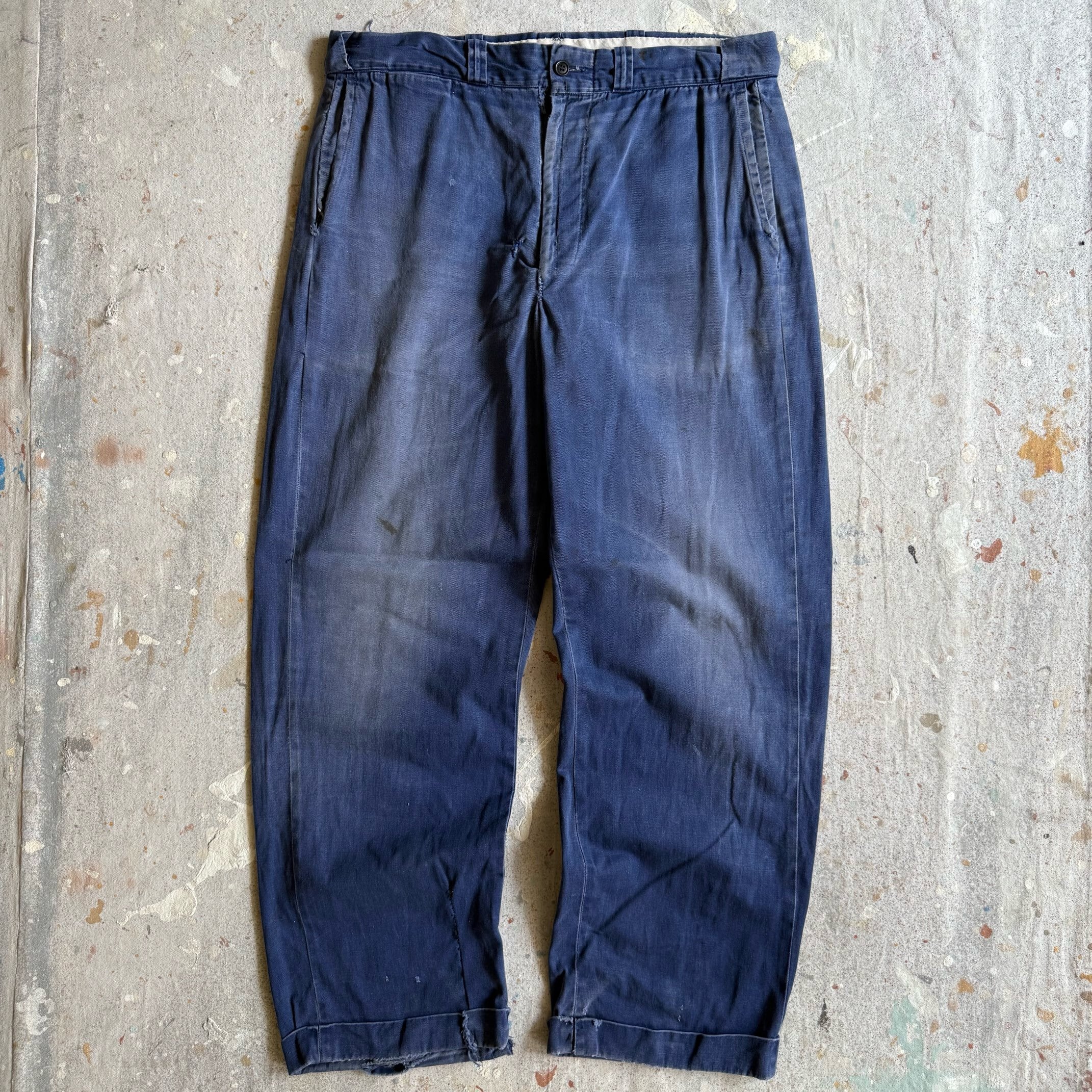 1960s ナス紺 Work Pants W36L30 Z185