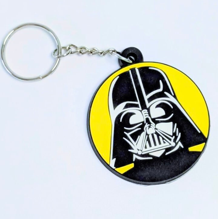 ♧ 送料無料！ ★ラバーキーホルダー★〘204〙【  Star Wars（ スターウォーズ ） ）】ダースベイダー / アナキンスカイウォーカー〚アメリカン雑貨 アメトイ〛