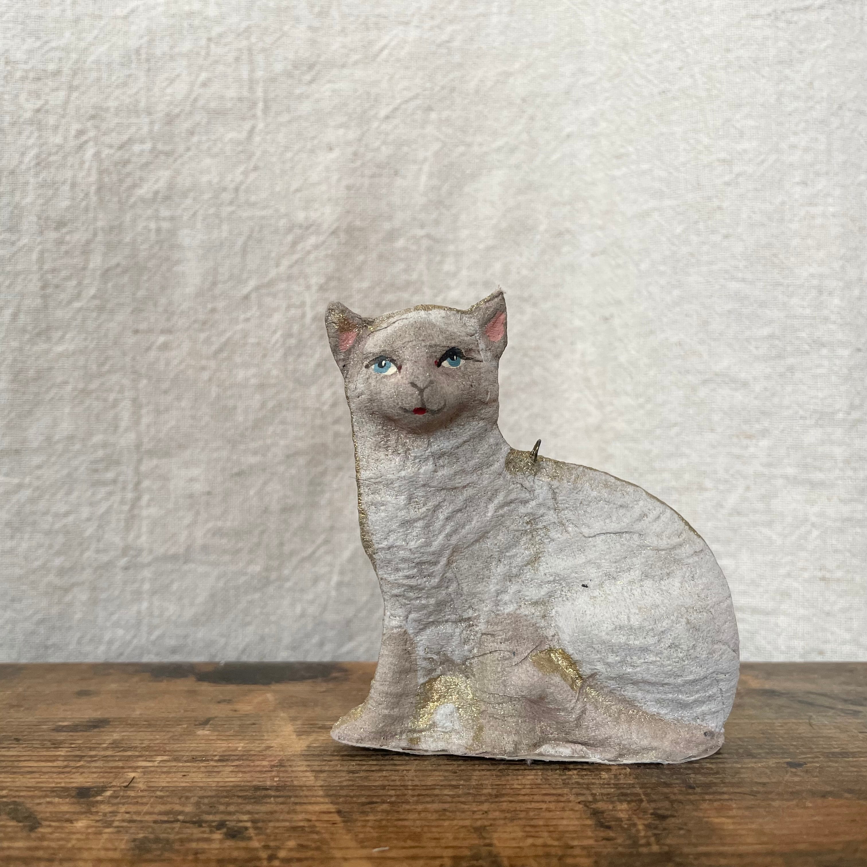 パピエマシェのネコ