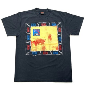 10761 ナイン・インチ・ネイルズ Tシャツ ツアーT 両面プリント L
