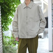craft&barrow herringbone twill zip up jacket