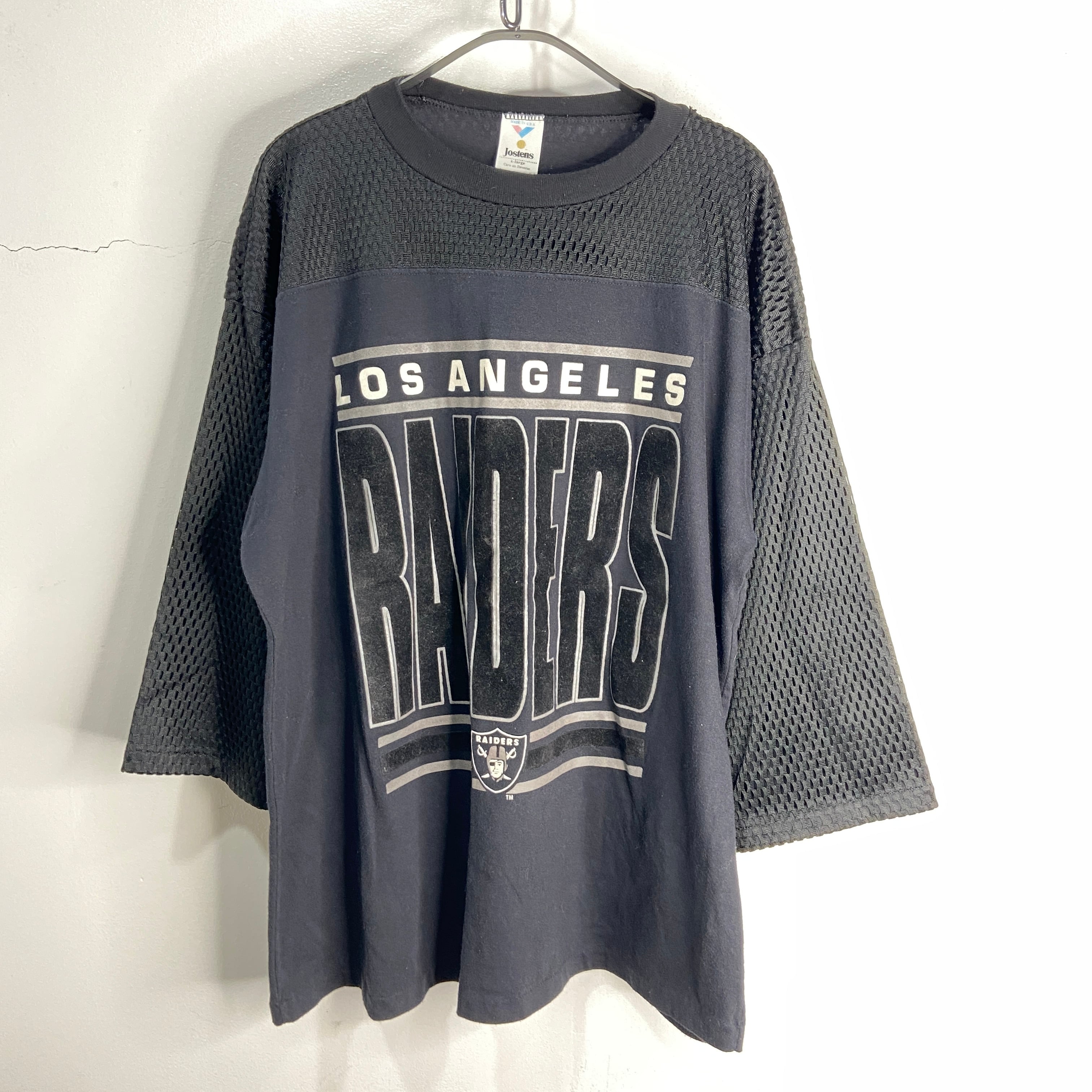 希少 90s Raiders NFL レイダース ヴィンテージ プリント Tee