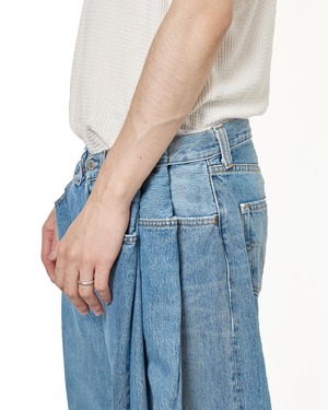 BLESS "Triplejeans 〔Vintage Denim Blue〕Size : S"