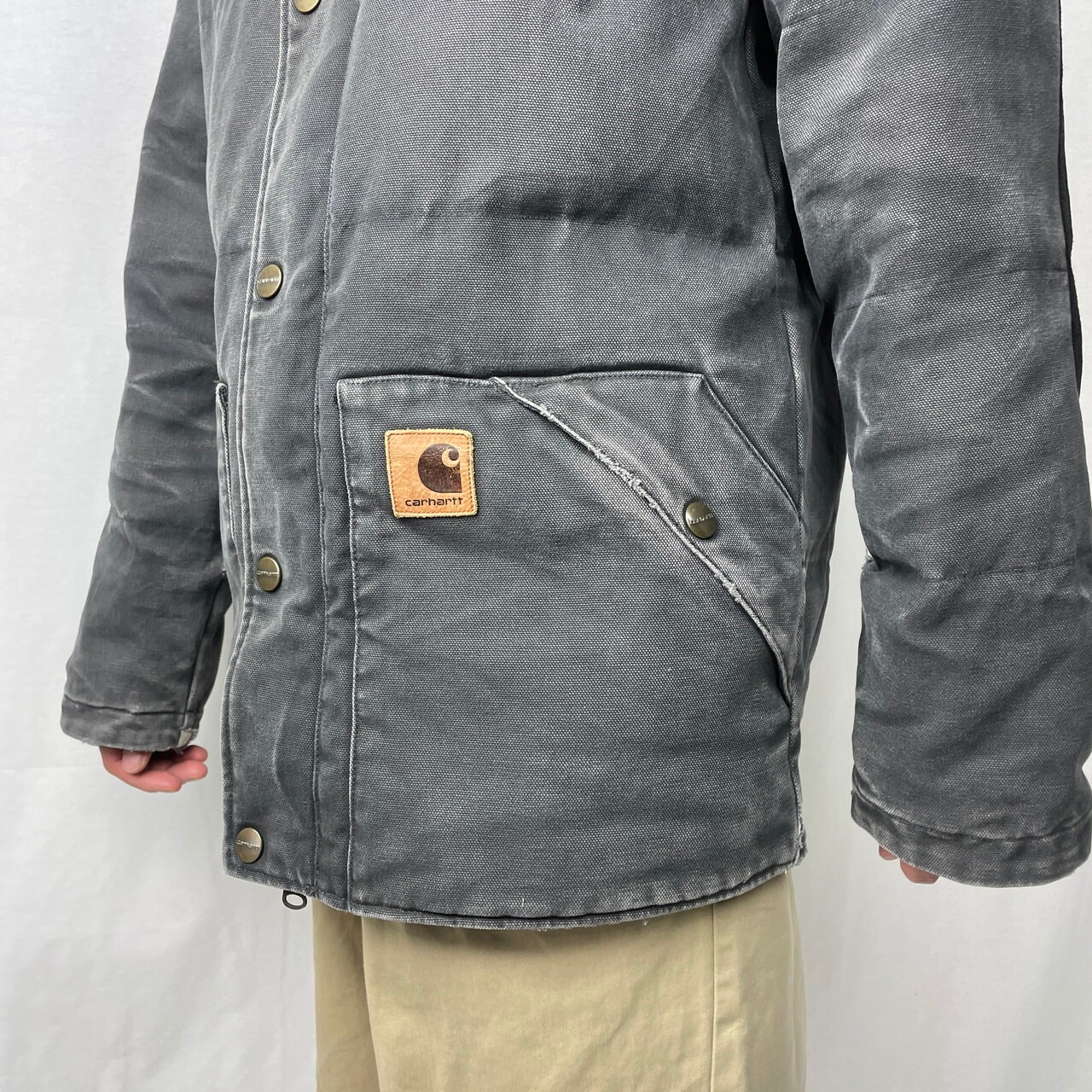 00年代 Carhartt カーハート ダック地 DOUGLAS JACKET メンズL相当 