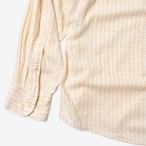 80〜90s YSL(Yves Saint Laurent)チェック コットン 長袖シャツ