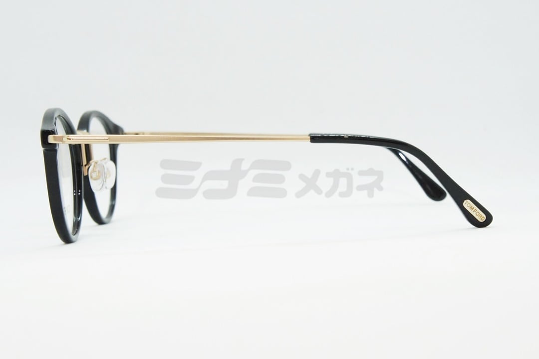 TOM FORD メガネ TF5444-D 001 ボストン コンビネーション メンズ
