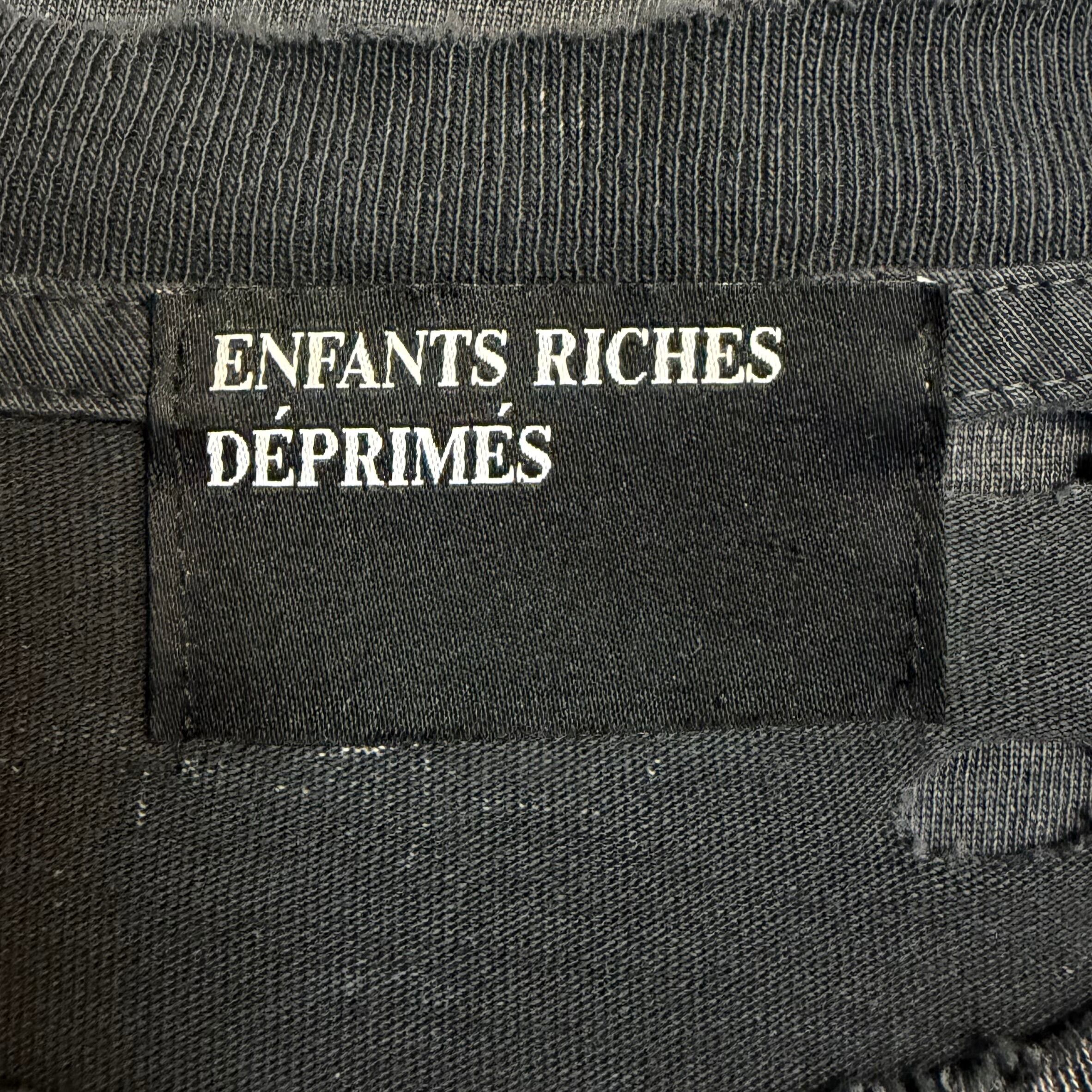 Enfants Riches Dprims Distressed Logo Pocket Tee