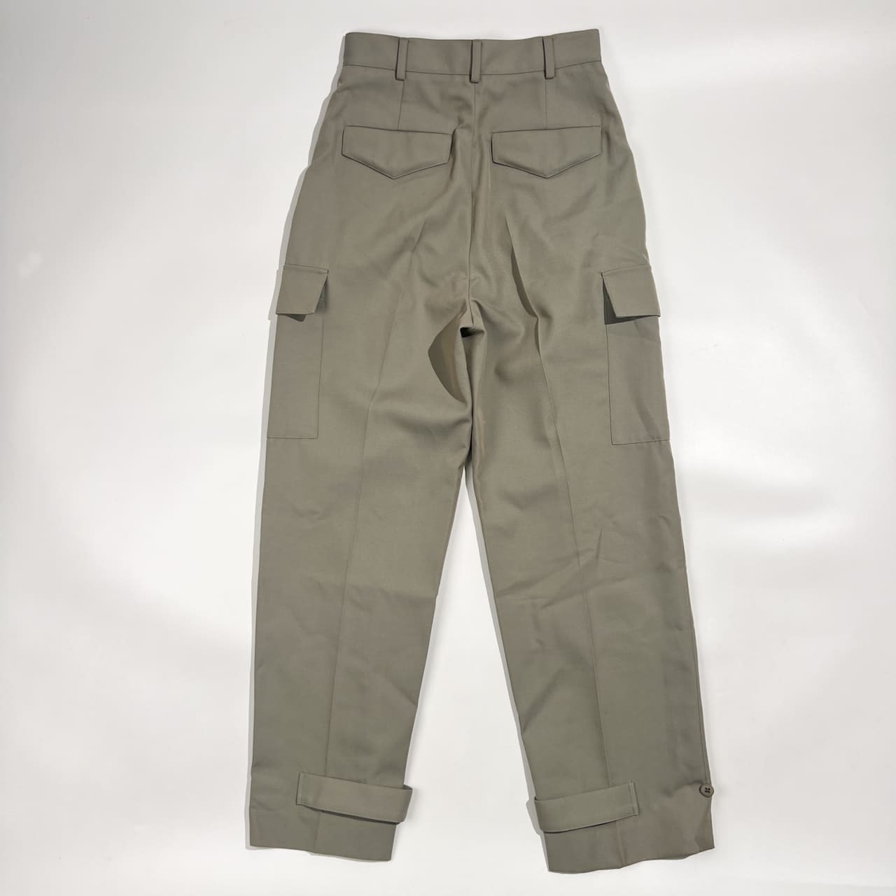 UNITED ARROWS ユナイテッドアローズ タック カーゴパンツ 36/グレージュ系 レディース ミリタリー