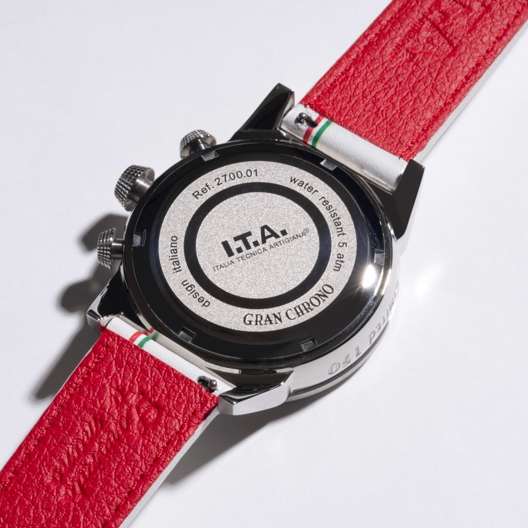 【I.T.A. アイティエー】GRAN CHRONO グランクロノ（ビアンコ）／国内正規品 腕時計