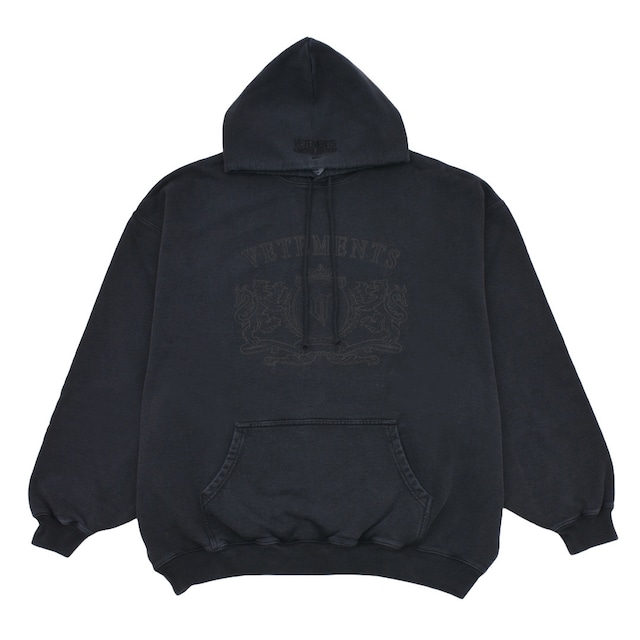 【VETEMENTS】ROYAL LOGO TONAL HOODIE