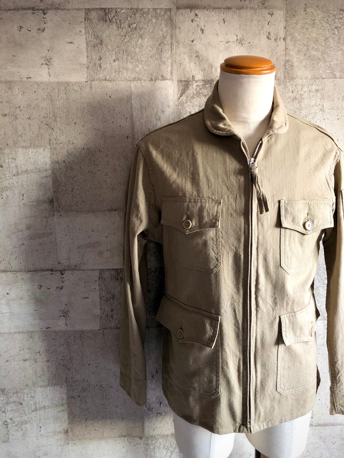 ANATOMICA PARIS USN SUMMER FLIGHT JACKET WOOL TYPE アナトミカ 