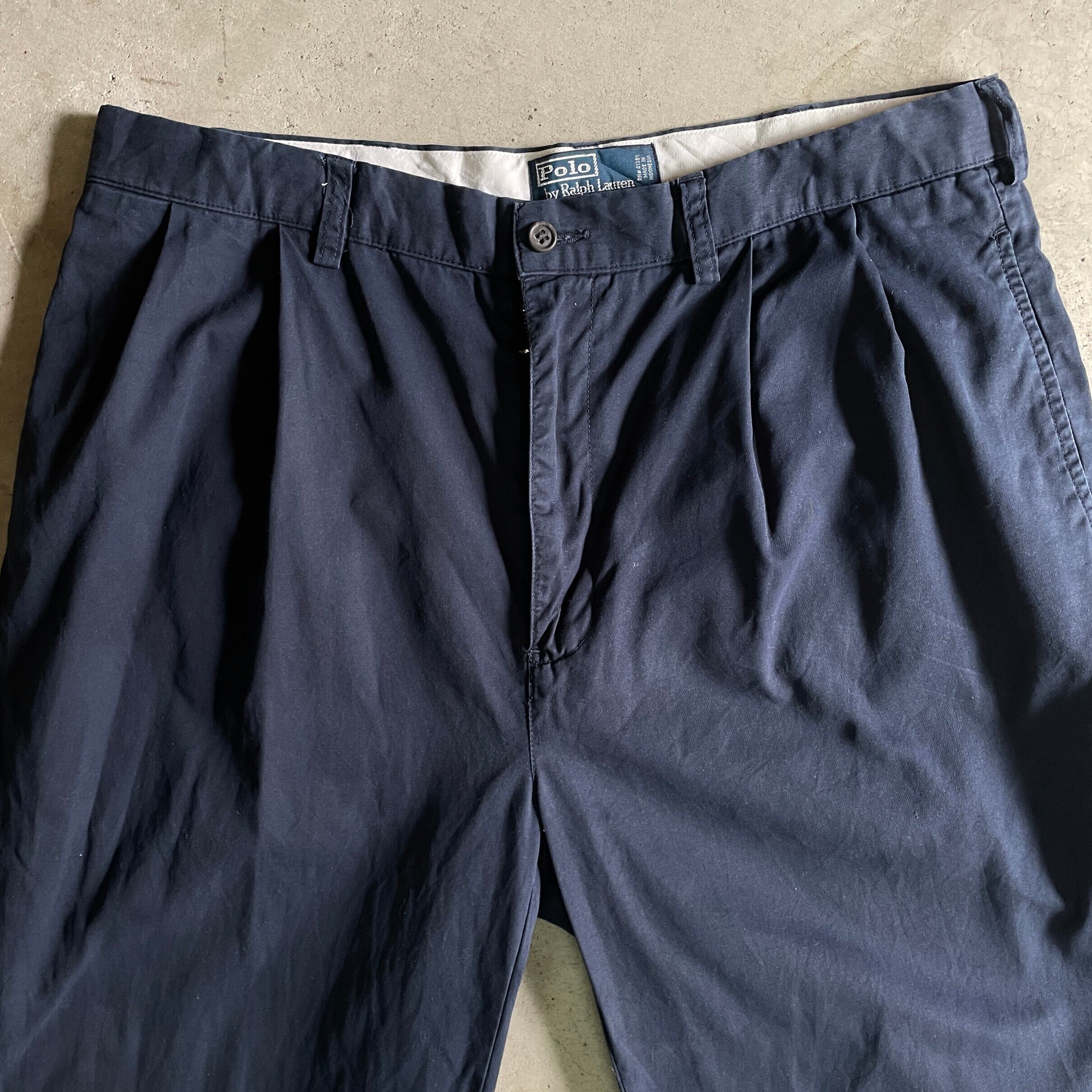 Polo by Ralph Lauren オールドラルフローレン 2タック ワイド