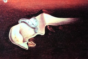 サルバドール・ダリ「記憶の固執」作品証明書・展示用フック・限定375部エディション付複製画ジークレ