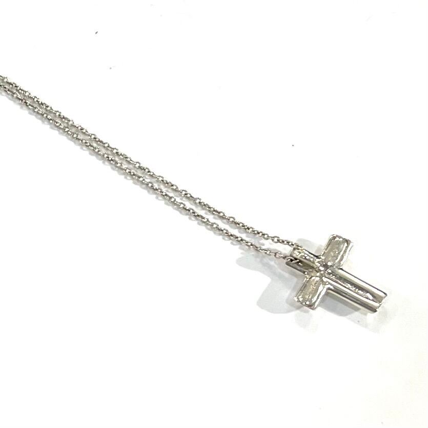 TIFFANY&CO.】2605 テンダネスハート クロスネックレス SV925 41cm