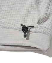 THERMOSQUARE FLEECE ZIP HOODIE_WHITE