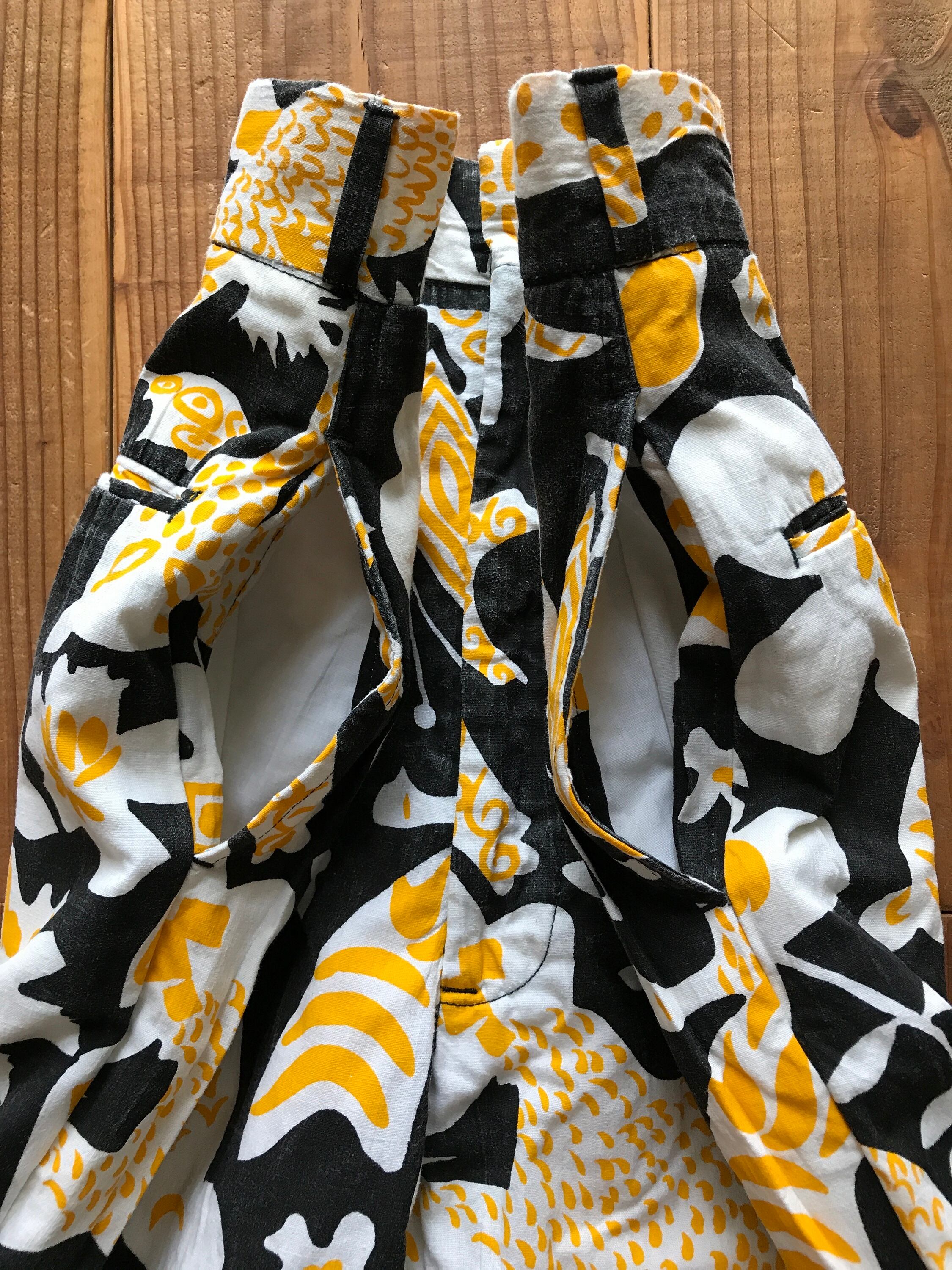 60's POP-ART SLACKS 柄パンツ